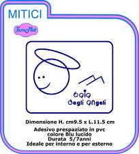 BAIA DEGLI ANGELI ADESIVO anni 80 imperiale cd afro melody mecca cosmic vintage