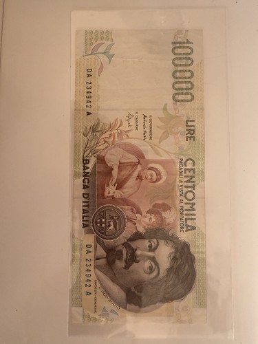 Banconota repubblica italiana - banconota,