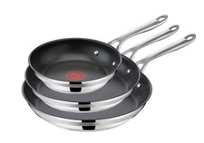 Tefal Duetto+ G718S3 Set di Padelle 3 Pezzi, 20/24/28 cm