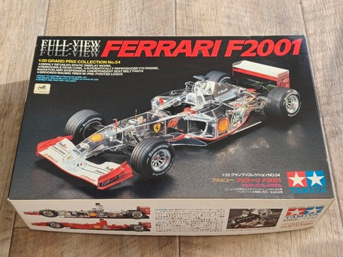 Tamiya ferrari f2001 kit - tamiya, 1/20