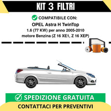Kit 3 Filtri Tagliando per