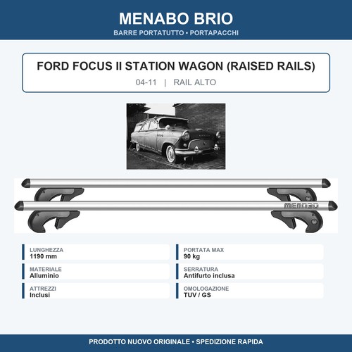 Barre portatutto ford focus - ford, ii