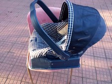 baby pulman auto bimbi bambino con tenda neonato 0 12 mesi azzurro blu navicella