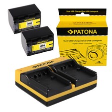 2x Batteria Patona +