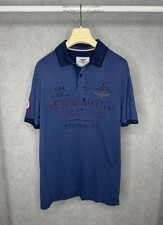 T-shirt uomo Aeronautica Militare blu logo centrale taglia XXL