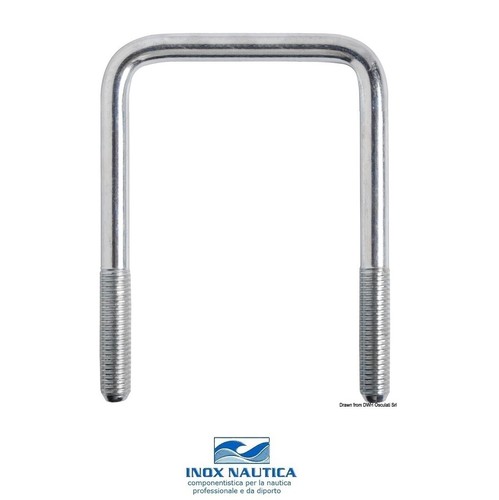 Staffa per fissaggio - staffa, u