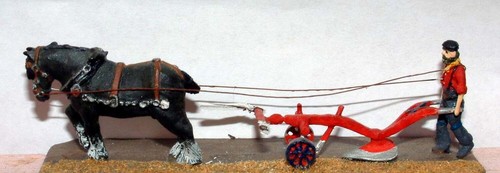 Cavallo trainato singolo - cavallo,