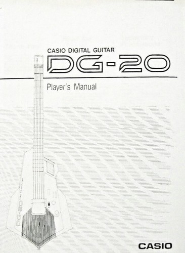 Casio sintetizzatore - casio, dg-20