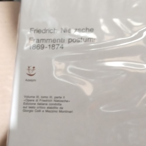 Adelphi friedrich nietzsche - adelphi,