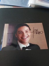 TIZIANO FERRO: AUTOGRAFO su foto a Colori 15x10