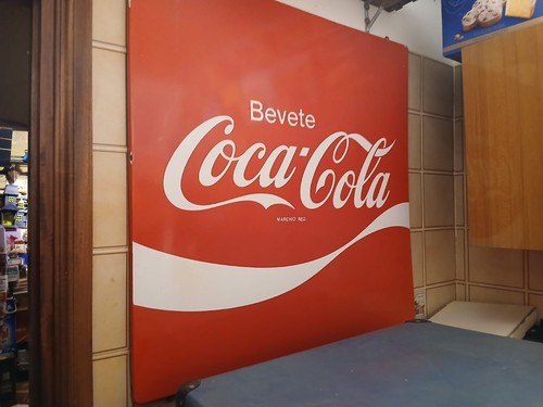Insegna smaltata coca - insegna, coca-cola