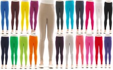 Children Girls Leggings Long