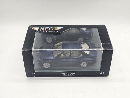 Bmw e34 blue - e34, scale