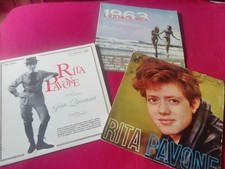 LOTTO 3 LP RITA PAVONE - GIANBURRASCA - SUCCESSI ESTATE RCA 1963 MORANDI PAOLI