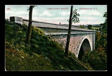 CARTOLINA NON SPEDITA CABINA JOHNS BRIDGE WASHINGTON DC