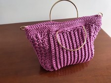 borsa fatta a mano uncinetto