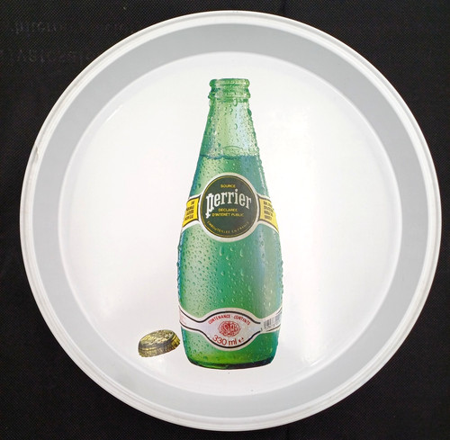 Perrier vassoio pubblicitario - perrier,