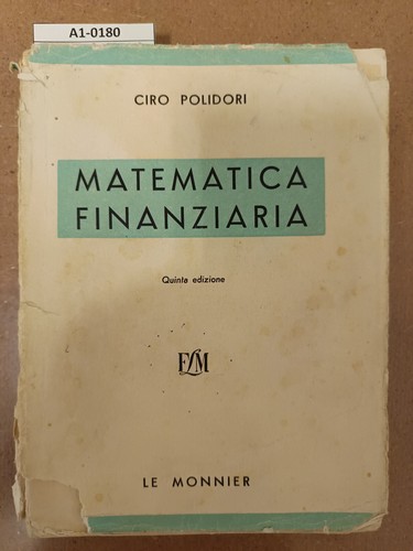 Matematica finanziaria ciro - finanziaria,