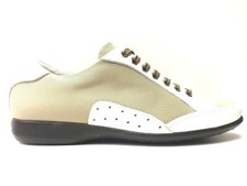SCARPE SNEAKERS CASUAL UOMO UGO ARCI 2531 07 91 PELLE BEIGE ORIGINAL PE NEW