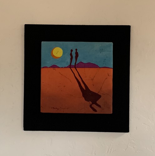 Quadro seta batik arte
