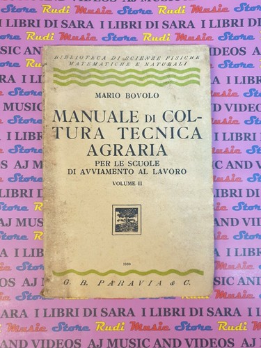 Book libro manuale coltura - manuale, di