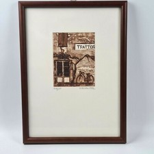 Incisione Acquaforte Antonio