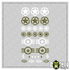 Adesivi 31 pezzi modellismo RC