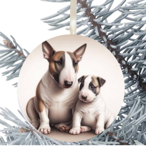 Bull terrier gift - gift, decoration