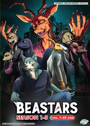 Dvd japan anime beastars - japan,