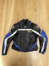 Giacca da moto in pelle da