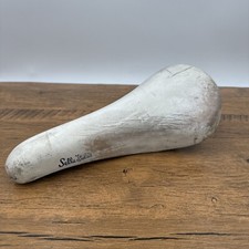 Sella Vintage Bianca Selle Italia Turbo Bianchi 1986 Strada MTB Italia Pelle