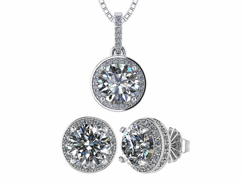 Set orecchini collana - set,