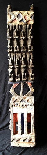 Grand masque africain dogon - africain,