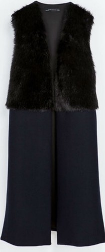 Gilet zara trinny navy con - trinny,