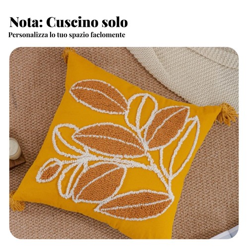 Cuscino moderno ricamato