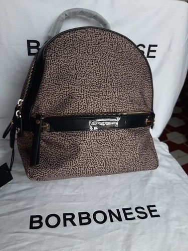 Borbonese zaino color nero e - zaino,