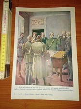 Stampa da libro d'epoca Il Re