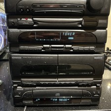 Kenwood Hi Fi System Unit X-A3L Stereo Cassette Sintonizzatore CD Amplificatore Grafico A-A3