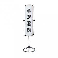 Cartello in ferro open closed