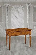 TAVOLO CONSOLLE LEGNO INTARSIATO ARTE POVERA