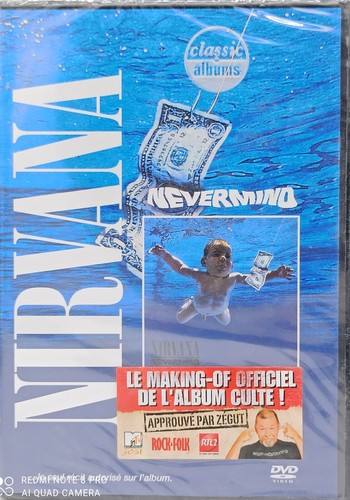 Dvd nirvana nevermind - dvd,