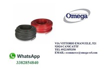 SET CAVO SOLARE X FOTOVOLTAICO ROSSO E NERO FG21M21 H1Z2Z2-K 6mm VARI METRAGGI