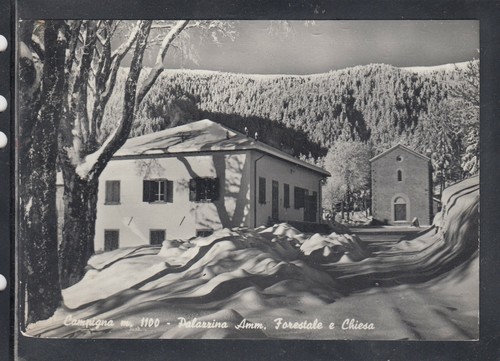 Cartolina campigna palazzina - cartolina,