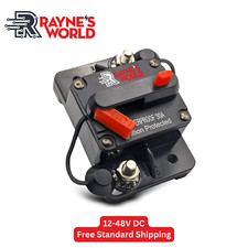 30A-300A Amp Interruttore Impermeabile Auto/Marino/Solare 12-48V DC Reset Manuale