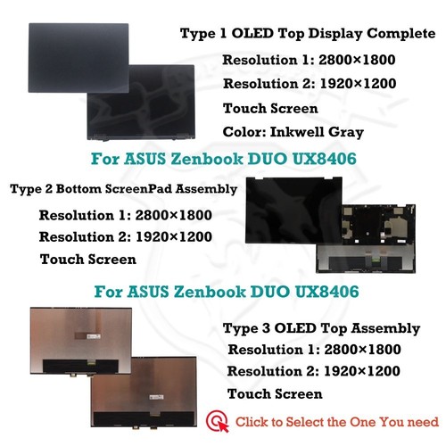 Asus zenbook duo - ux8406ca, pz