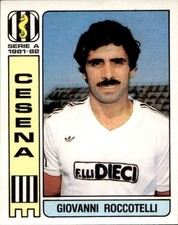 figurina calciatori 1981/82 panini #113 Giovanni Roccotelli Cesena