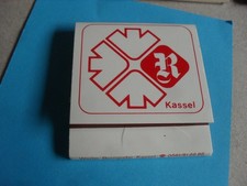 Scatola fiammiferi, autostrada casa di sosta Kassel, 3503 Kassel, fam. Manico