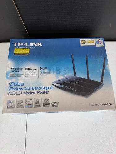 Link w8980 n600 modem - td-w8980,