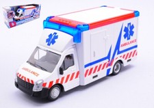 Modellino auto furgone scala