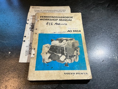 Volvo penta aq140a engine unit - volvo,